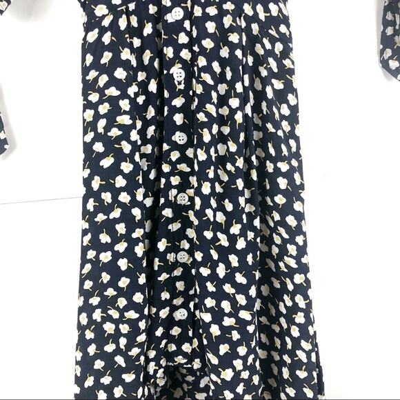FAITHFULL THE BRAND Brigit Navy Floral Mini Dress - Picture 7 of 11